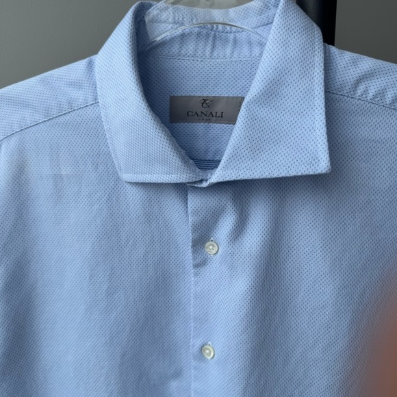 Canali Dress Shirt with Classic Collar 16” (L)
